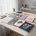 Cuaderno Grande Cosido Rayado 50 Hojas X 12 Unidades