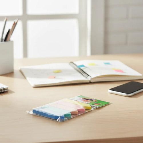 Notas Adhesivas Post It Banderitas Pastel X 125 Und Pastel