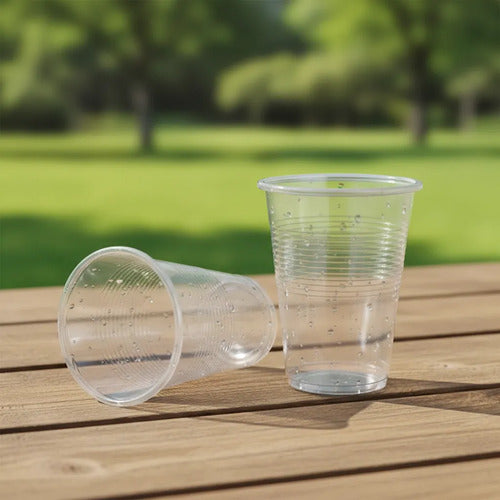 Vaso Desechable Transparente 9 Oz - 100 Unidades Transparente