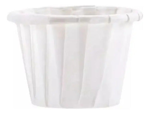 Copa Desechable Salsera De Papel 0.75 Oz - 250 Unidades Blanco