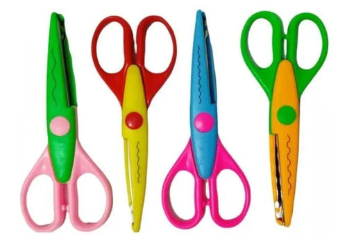 Tijera Corte En Zig Zag X 3 Unidades