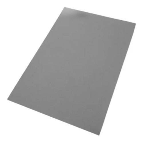 12 Pcs Papel Foami Fomi Pliego Gris