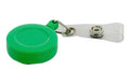 Yoyo Retráctil Porta Carnet Verde X 12 Unidades  Verde