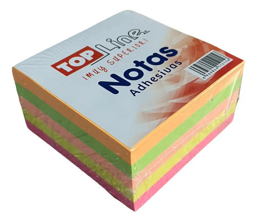 Notas Adhesivas Removibles 76x76 Mm Pqtx400 Hj Topline