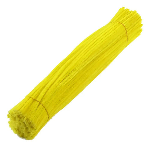 Chelines Color Amarillo 30cm X 100 Pcs