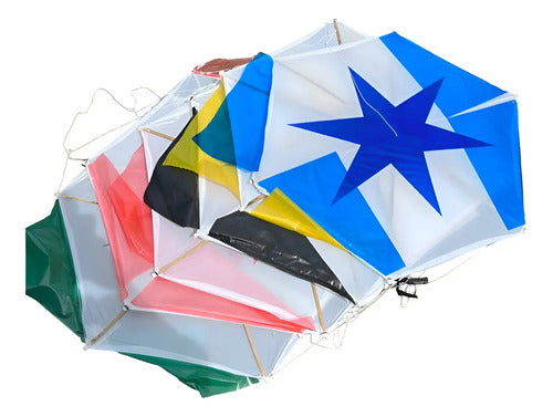 Cometa Pandero Plástica 65cm + Pita Según Disponibilidad Plastica