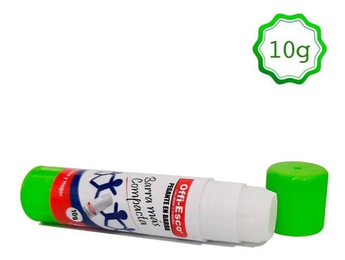 Pegante En Barra 10 Gr Offi-esco X 3 Unidades