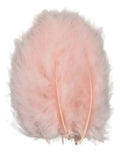 Plumas Decorativas Artificiales Color Piel Paquete X 100 Piel