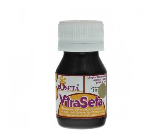 Vitraseta Roseta 30ml Color Dorado