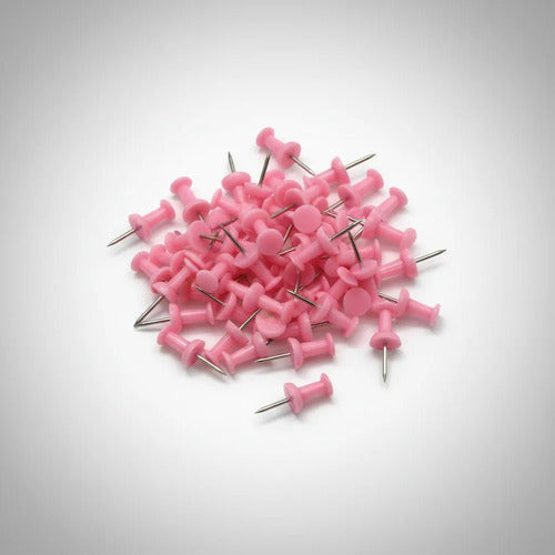 Chinches Tachuelas Colores Pastel X 45 Pcs