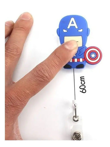 Porta Carnet Yoyo Muñecos Super Heroes