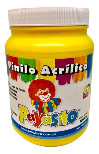 Vinilo Acrílico Payasito 500 Gr X 10 Unidades Surtido