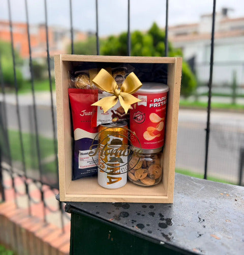 Regalo Ancheta Con Café Dia Del Hombre