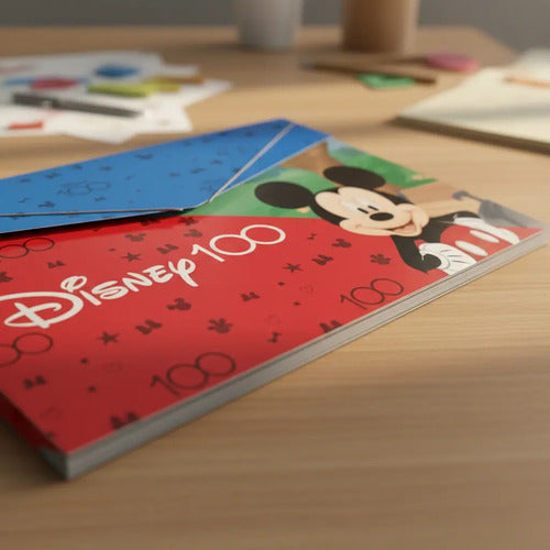 Carpeta Fuelle Estampada Primavera Con Caucho