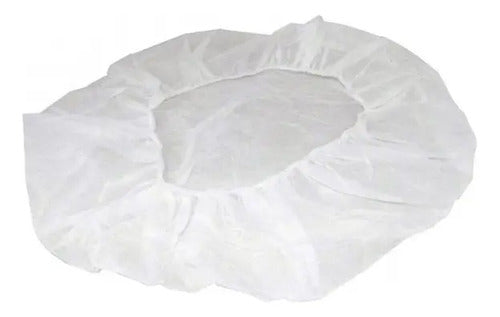Cofia Gorro Malla Blanco Tipo Oruga Caja X 100 Unidades Blanco Esrandar