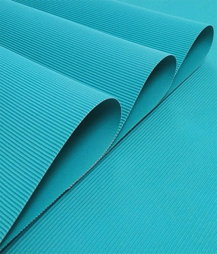 Cartón Microcorrugado 70 X 50 Cm Azul Claro X 2 Unidades
