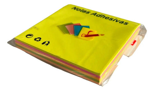 Notas Adhesivas Removibles 76x76 Mm 100 Hojas X 12 Unidades