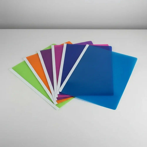 Carpeta De Lomo Surtida Carta X 5 Unidades