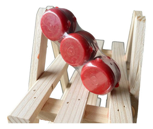 Pintura Pinta Caritas Pintucarita Color Rojo X 6 Pcs