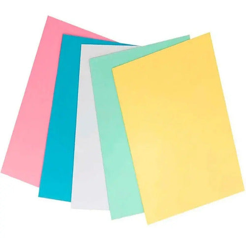Papel Cartulina Pliegos X 10 Unidades Surtida Surtido