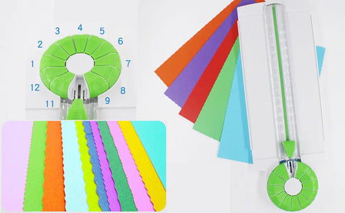 Guillotina De Papel Rotativa 12 Tipos De Corte