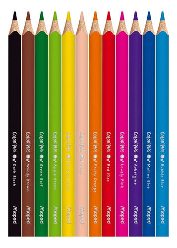 Colores Maped Jumbo Maxi X12