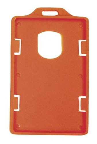 Escarapela Rígida 8.5x5.5cm Vertical Con Yoyo X 25 Und