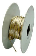 Cinta Borde Lurex Oro Color Dorado Raso Tela 100 Mts X 3mm Ocre