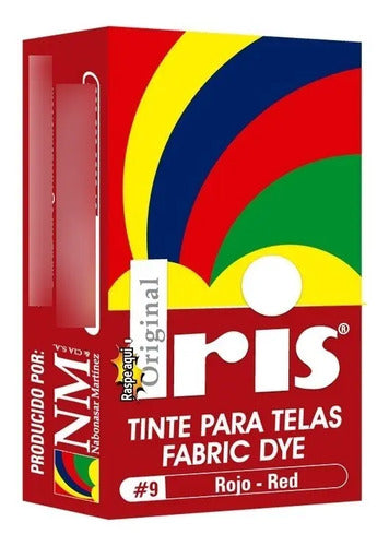 Tinta Para Telas Iris Rojo