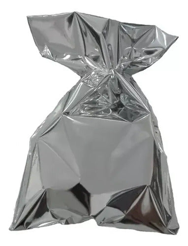 Bolsa Desechable Aluminio Hamburguesa 20x20cm - 100 Unidades