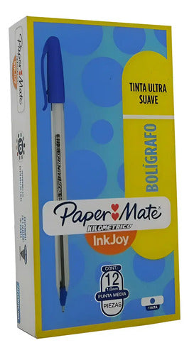 Esfero Azul K/metrico X 12 Und Negro