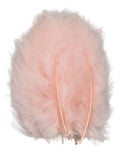 Plumas Decorativas Artificiales Color Piel Paquete X 20