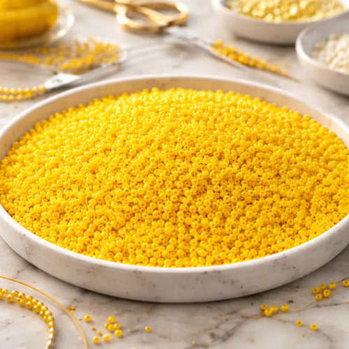 Mostacilla China Color Amarillo X 500gr Amarillo 2 Mm