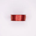 Cinta Lurex Oro Color Rojo Raso Tela 100 Mts X 3mm Rojo