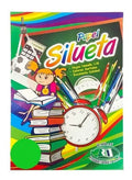 Papel Silueta 1/8 Colores Verde Limón X 50 Unidades  Verde Limón