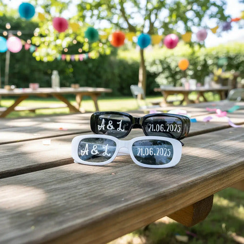 Gafas Personalizadas Boda Matrimonio X 10 Unidades