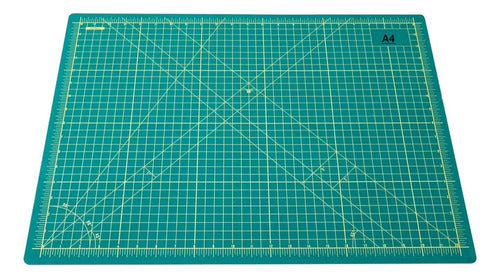 Tabla Base Para Corte Tamaño A4 - 30x22 Cm Verde