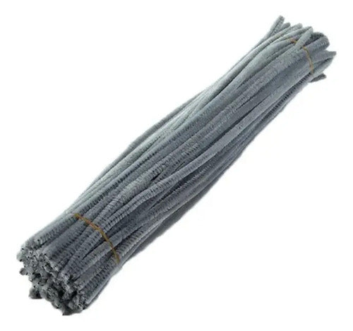 Chelines Color Gris 30cm X 100 Pcs