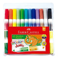 Plumones Faber Castell Bicolor Jumbo X 12 Uds