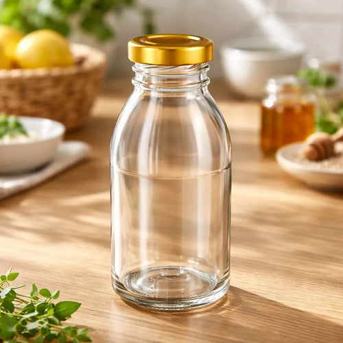 Frasco Envase De Vidrio Conservas, Decoración 280 Ml