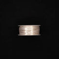 Cinta Lurex Oro Color Blanco Raso Tela 100 Mts X 3mm Blanco