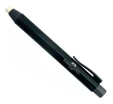Porta Borrador Retráctil Faber Catell X 4 Unidades