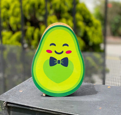 Caja Decorativa En Forma De Aguacate Para Regalo 20x13x6cm