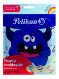 Foamy Moldeable Lavable Pelikan 50gr Color Azul
