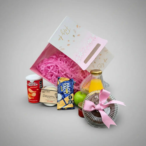 Desayuno Para Mujer Caja Rosa