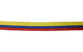 Cinta Tela Faya Tricolor 1cm X 50 Metros Tricolor