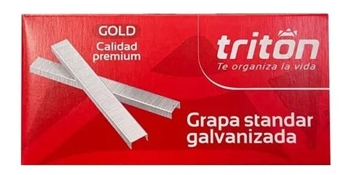 Gancho/grapa X 3 Cajas Para Cosedora Galvanizado X 5000