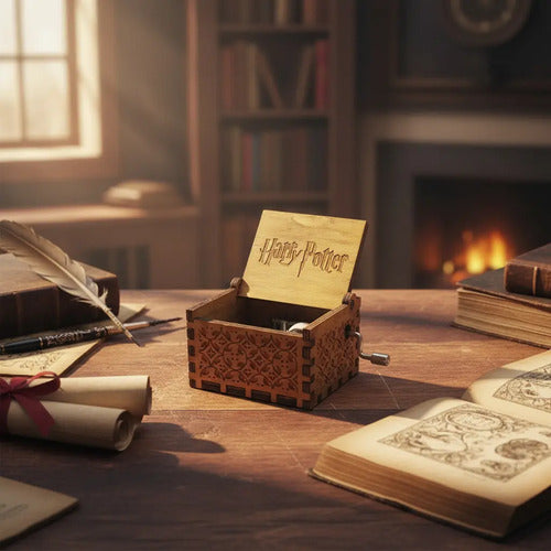 Caja Musical Harry Potter Cancion Hedwig