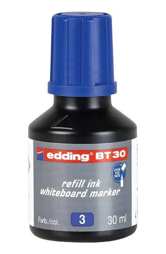 Tinta Edding Para Marcador Borrable 30ml Ref. Bt30