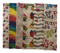 Bolsa Regalo Papel Kraft 30x8x6cm Para Botella Vino Kraft Estampado Surtido